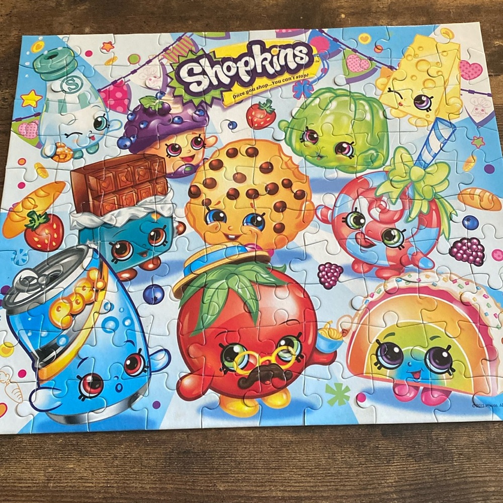 Shopkins puzzle, 100 pieces, Age 5+